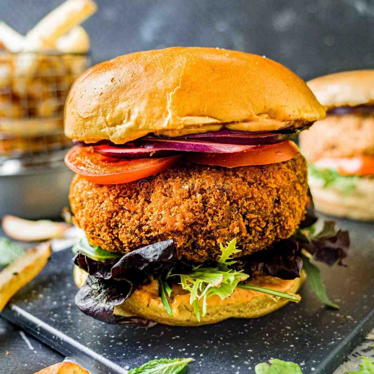 Crunchy Tikki Burger FF